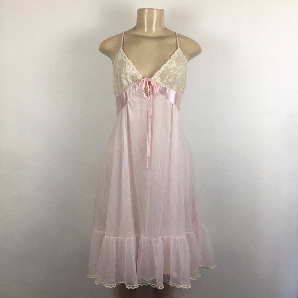 Vintage Baby Pink Nightgown